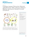 Feng H.-J., Wu K., Deng Z.-Y.  Predicting Inorganic Photovoltaic Materials with Efficiencies >26% via Structure-Relevant Machine Learning and Density Functional Calculations