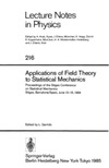 Garrido L.  Application of Field Theory to Statistical Mechanics (Lecture Notes in Physics, vol. 216)