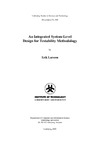 Larsson E.  An Integrated System-Level Design for Testability Methodology