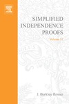 Rosser J.  Simplified independence proofs. Volume 31. Boolean valued models of set theory.