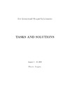 Tzanov V., Hultquist K., Keledjiev E.  International Olympiad in Informatics 2009 - tasks and solutions