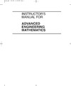 Kreyszig E.  Instructor's Manual for Advanced Engineering Mathematics