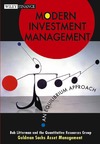 Litterman B., Quantitative Resources Group  Modern Investment Management: An Equilibrium Approach