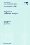 Bierstedt K., Bonet J., Horvath J.  Progress in functional analysis