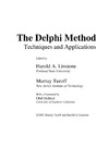 Harold A. Linstone, Murray Turoff  The Delphi Method: Techniques and Applications