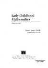 Susan Sperry Smith  Early Childhood Mathematics (3rd Edition)