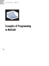 0 — Examples of Programming in Matlab