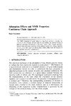Guyonnet R.  Adsorption Effects and NMR Properties: Continuous Chain Approach