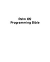 Foster L.  Palm OS Programming Bible