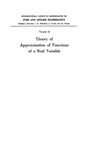 A. F. TIMAN  Theory of Approximation of Functions of a Real Variable