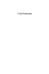 Kearse K.  T Cell Protocols: Development and Activation