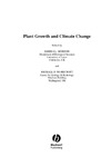 Morison J., Morecroft M.  Plant Growth and Climate Change