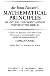 FLORIAN CAJORI  MATHEMATICAL PRINCIPLES OF NATURAL PHILOSOPHY AND HIS SYSTEM OF THE WORLD