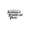 Khrennikov A.  Foundations of probability and physics