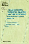 Cioranescu D., Lions? J.  Nonlinear Partial Differential Equations and Their Applications, Volume 31: Coll?ge de France Seminar Volume XIV (Studies in Mathematics and its Applications)