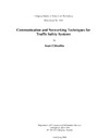 Chisaliota I.  Communication and networking techniques for traffic safety systems
