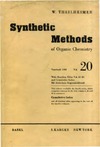 Theilheimer W.(ed.)  Synthetic Methods of Organic Chemistry. Volume 20