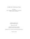 Snieder R.  A Guided Tour of Mathematical Methods: For the Physical Sciences