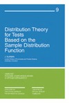 Durbin J.  Distribution theory for tests based on the sample ditribution function