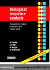 Durbin R., Eddy S.R.  Biological Sequence Analysis: Probabilistic Models of Proteins and Nucleic Acids