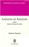 Choquet G., Marsden J.  Lectures on analysis. Volume 1. Integration and topological vector spaces