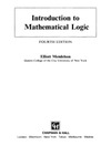 Mendelson E.  Introduction to mathematical logic