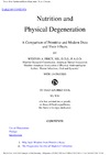 Price W.G.  Nutrition and Physical Degeneration