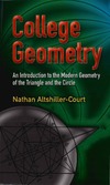 Altshiller-Court N.  College Geometry: An Introduction to the Modern Geometry of the Triangle and the Circle