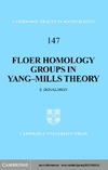 Donaldson S.K.  Floer Homology Groups in Yang-Mills Theory