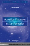 Hartmann L.  Accretion Processes in Star Formation