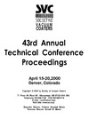 SVC - 43rd Annual Technical Conference Proceedings