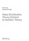 Hu P.-C., Yang C.-C.  Value Distribution Theory Related to Number Theory