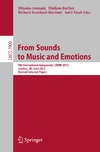 Schubert E., Ferguson S., Farrar N.  From Sounds to Music and Emotions: 9th International Symposium, CMMR 2012, London, UK, June 19-22, 2012, Revised Selected Papers