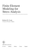 Robert D. Cook  Finite Element Modeling for Stress Analysis