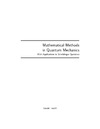 Teschl G.  Mathematical Methods in Quantum Mechanics