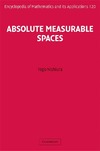 Nishiura Togo  Absolute Measurable Spaces (Encyclopedia of Mathematics and its Applications)