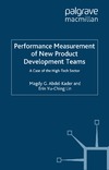 Abdel-Kader M., Lin E.  Performance Measurement of New Product Development Teams: A Case of the High-Tech Sector
