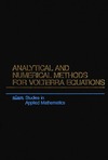 Linz P.  Analytical and Numerical Methods for Volterra Equations (Studies in Applied and Numerical Mathematics)