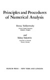 Ferenc Szidarovszky  Principles and procedures of numerical analysis