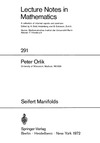 Peter Orlik  Lecture Notes in Mathematics