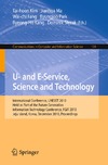 Kim T., Ma J., Fang W.  U- and E-Service, Science and Technology