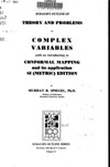 Murray R. Spiegel  Theory and Problems of Complex Variables