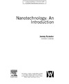 Ramsden J.  Nanotechnology - An Introduction
