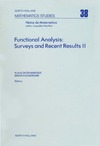 Bierstedt K., Fuchssteiner B.  Functional Analysis: Surveys and Recent Results II