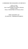 Buchdahl H.A. — The Concepts of Classical Thermodynamics