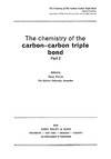 Patai S.  The Chemistry of the Carbon-Carbon Triple Bond, Part 2