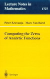 Kravanja P., van Barel M.  Computing the Zeros of Analytic Functions