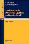 Da Prato G. (ed), Tubaro L. (Ed)  Stochastic Partial Differential Equations and Applications