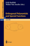 Koelink E., van Assche W. (eds.)  Orthogonal polynomials and special functions