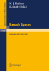 Dold A., Eckmann B. — Banach spaces (Lecture Notes in Mathematics 1166)